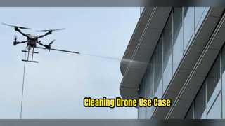 High-rise Window Cleaning Drone