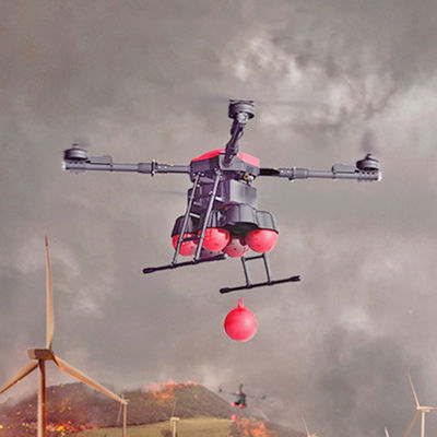 Good price Dry Powder Fire Ball UAV For Firefighting And Emergency Rescue Payload Drone online