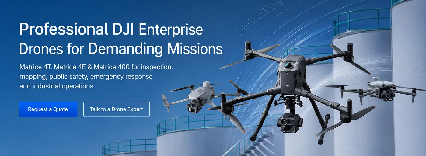 professional dji enterprise drones for demanding missions
