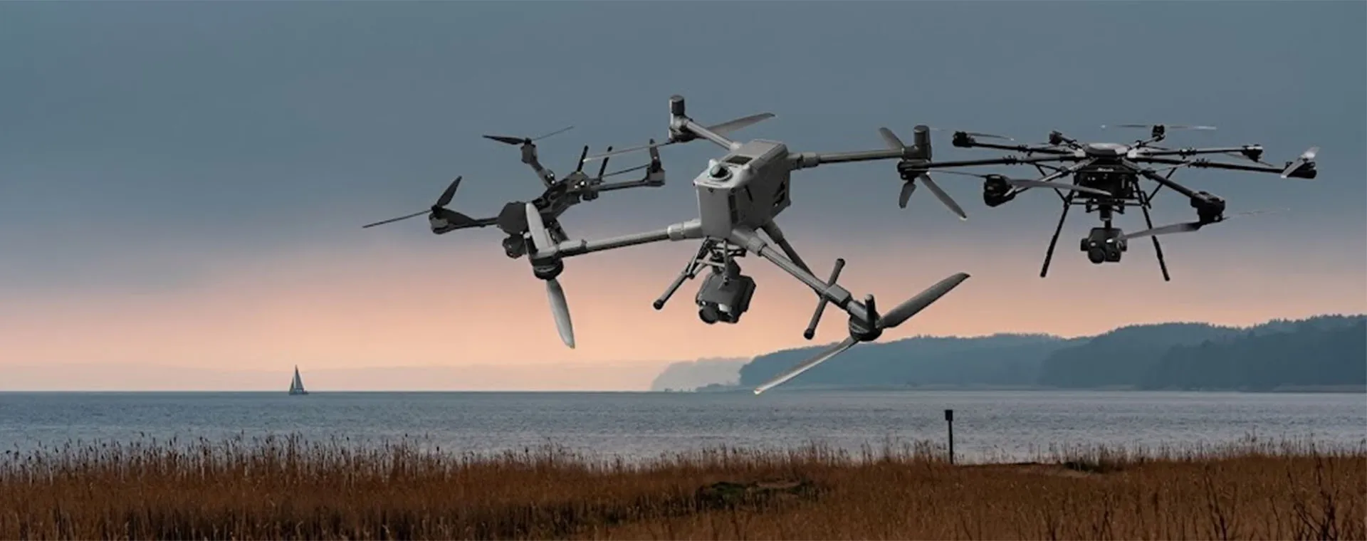 Multi-Rotor Drones for Professional & Industrial Applications