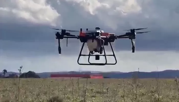 100l Spraying Drone Testing