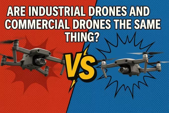 Are Industrial Drones and Commercial Drones the Same Thing