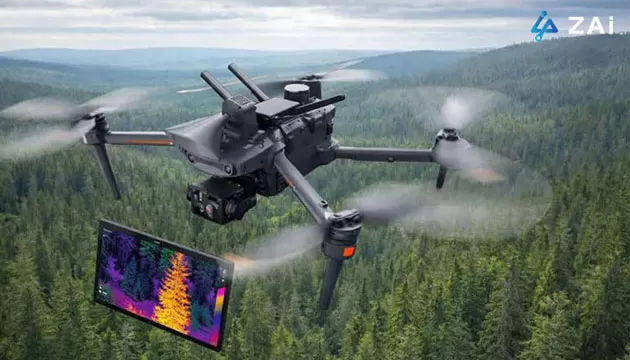 Can Drone in Forestry Detect Bugs?