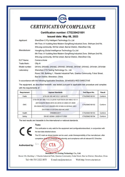 ce certificate