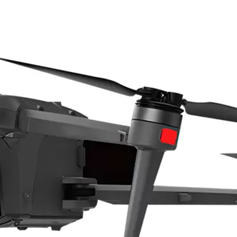 detail of carbon fiber drone