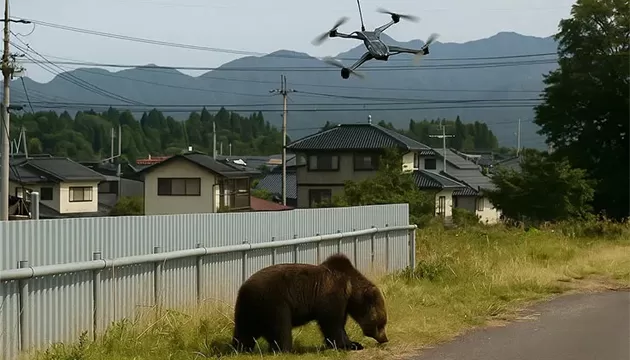 13 Dead in Japan Bear Attacks: How High-Zoom Drones Deliver All-Weather Safety Patrols