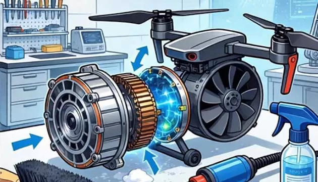How to Properly Clean, Maintain, and Choose Drone Motors?