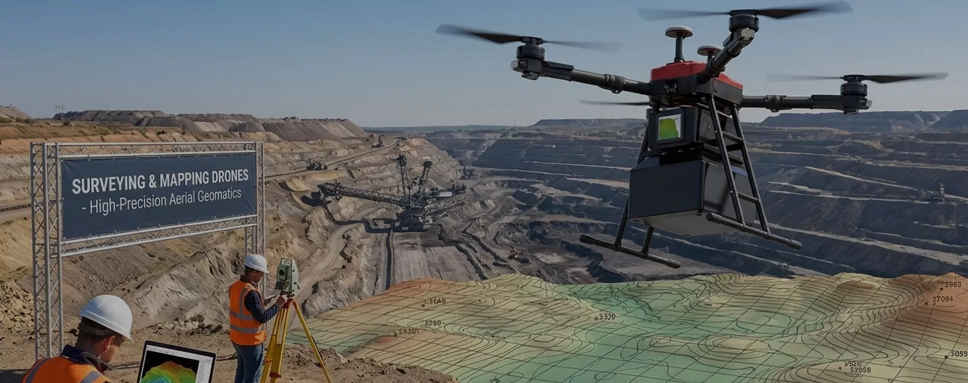 Surveying & Mapping Drones for Precision Surveying