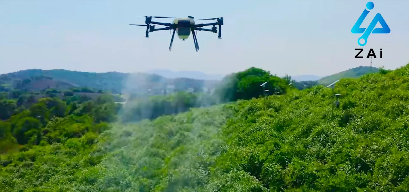 Video of ZAi-300E Agricultural Drone